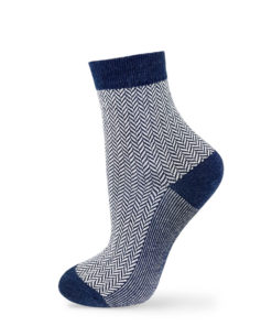 Klassische Business-Socken in blau