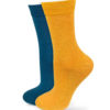 Socken Set gelb und blau