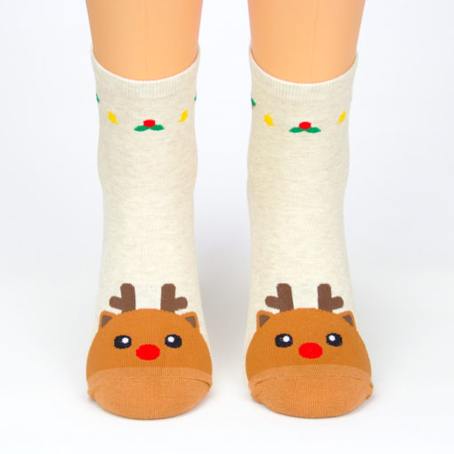 Socken Rudolf Weihnachten