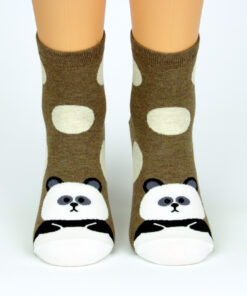 Socken zufriedener Panda
